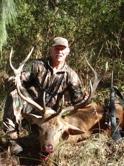 Mr. Douglass Allgood Of Australia Shot This Red Deer With His 30 06 And Woodleigh 180gr PP SN